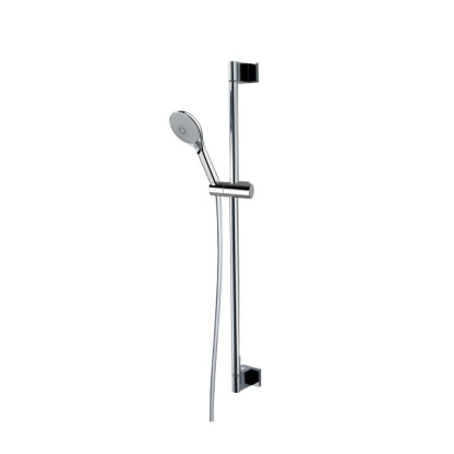 Bossini Душевая штанга 70см., с ручной лейкой и шлангом 150см., цвет: хром