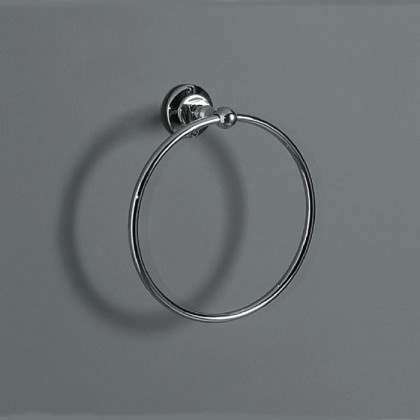 SIMAS Accessori Полотенцедержатель-кольцо 22см., для полотенец, подвесной, цвет: хром