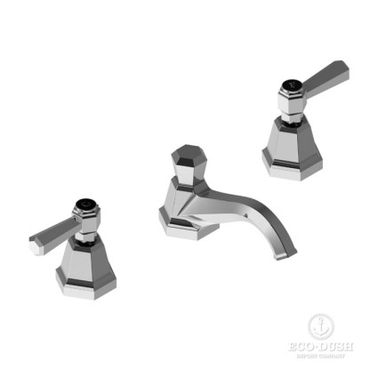Stella Eccelsa Leve Смеситель для раковины на 3 отверстия 3224, с донным клапаном, цвет: хром