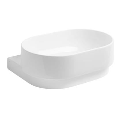 Simas Po-mo Раковина 56x43xh19Hсм., подвесная, без отв., без перелива, цвет: белый