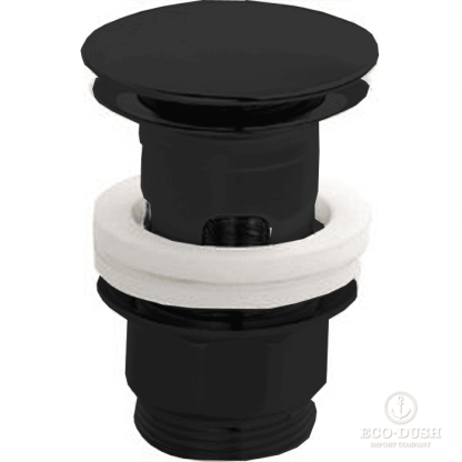 CISAL Донный клапан 1"1/4 для раковин, цвет: черный матовый