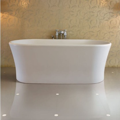 Devon&Devon Fusion Ванна из минерального литья отдельностоящая 177х82хh64см, цвет: белый