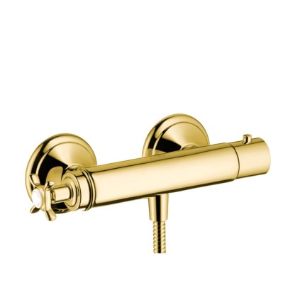 Axor Montreux Термостат для душа, ВМ,  1/2 ’ 1 потребитель, цвет: полированное золото