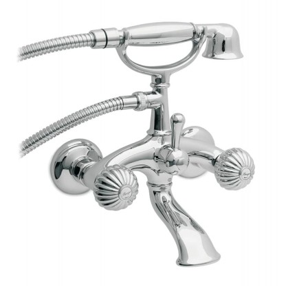 Bongio Radiant Смеситель для ванны, 2 отв., цвет: хром