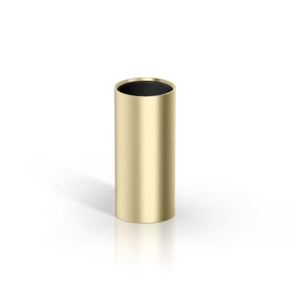 Decor Walther Mikado Стакан настольный, цвет: золото матовое/черный