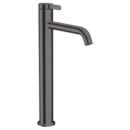 Axor One Смеситель для раковины 260, на 1 отв., высокий, цвет: шлифованный черный хром