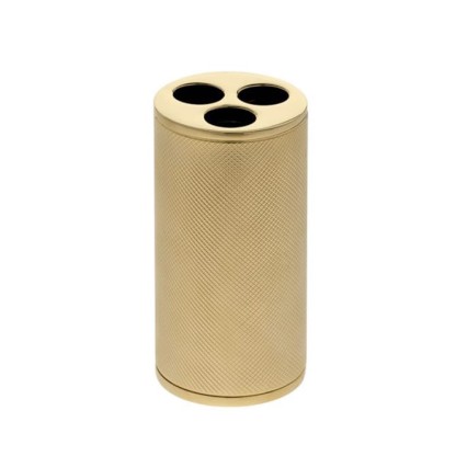 Oasis Defile Держатель зубных щеток, настольный, цвет: золото