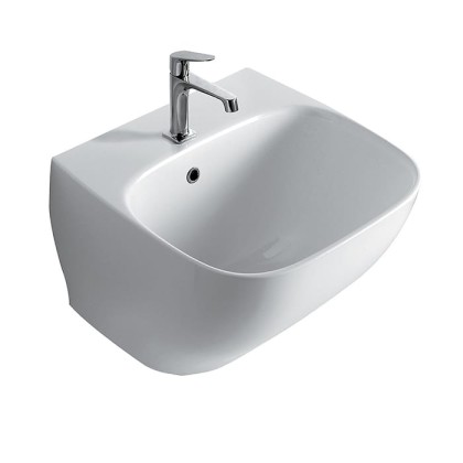 Globo Genesis Раковина подвесная 62x50cм., с 1отв., цвет: белый