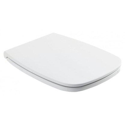 Globo Daily Сиденье для унитаза из дюропласта, микролифт, цвет: белый/хром
