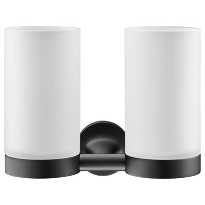 Duravit Starck T Стаканы, подвесныеч, цвет: черный матовый