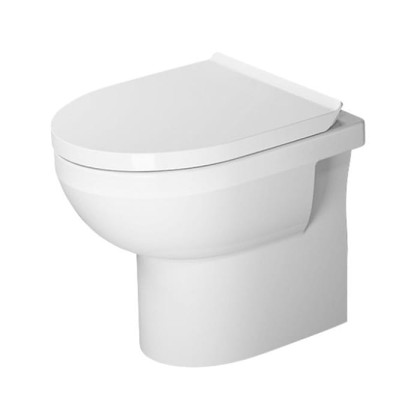 Duravit DuraStyle Basic Унитаз напольный 37x48см, безободковый, с сиденьем, цвет: белый