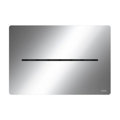 TECEsolid Металическая панель смыва для унитаза TECEsolid с бесконтактной активацией, батарея 6 В, хром глянцевый
