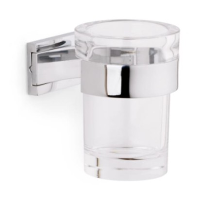 Bertocci Es Стакан подвесной , стекло, держатель цвет:хром