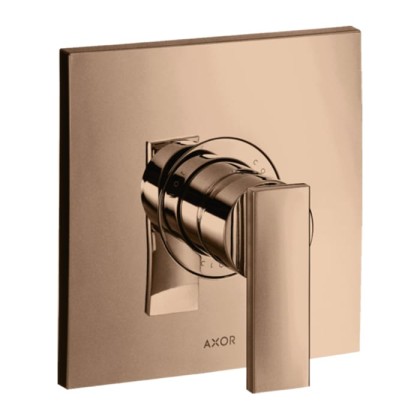 Axor Citterio Смеситель для душа, настенный, цвет: полированное красное золото