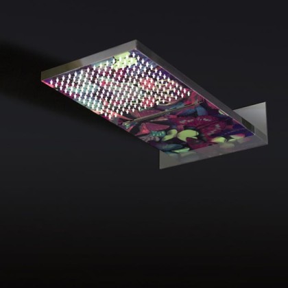 Настенная душевая головка Bongio Tattoo, цвет: tentation