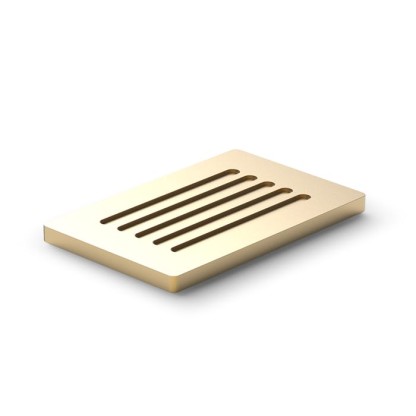 Decor Walther DW 900 Мыльница настольная, цвет: золото матовое