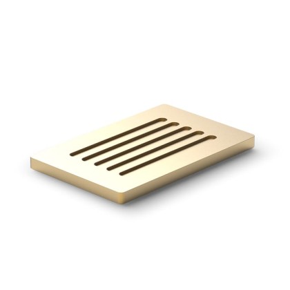 Decor Walther DW 900 Мыльница настольная, цвет: золото матовое