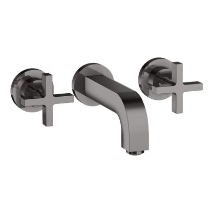 Axor Citterio Смеситель для раковины, встраиваемый, излив: 16.2см., цвет: полированный черный хром