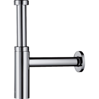 Hansgrohe Flowstar S Сифон для раковины под донный клапан, 1/4’ трубка 140 мм, цвет: хром