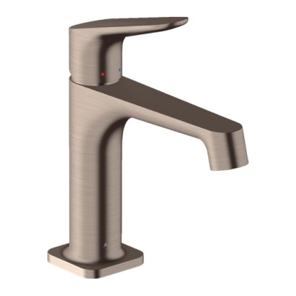 Axor Citterio M Смеситель для раковины 100, на 1 отв., с донным клапаном, цвет: шлифованный никель