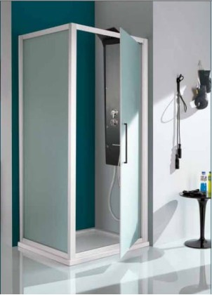 SAMO Europa Душевой угол 78-84х200см., профиль хром, прозрачное стекло (Возможна комплектация с гидромассажем!)