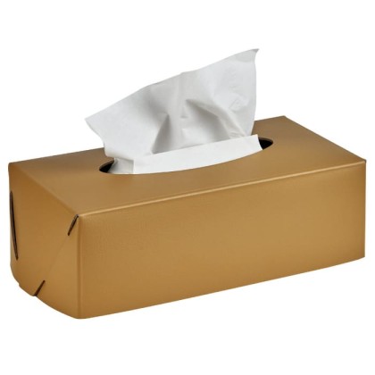 ADJ Салфетница Kleenex, 23x12xH7,5 см., цвет: горчичный/оливковый