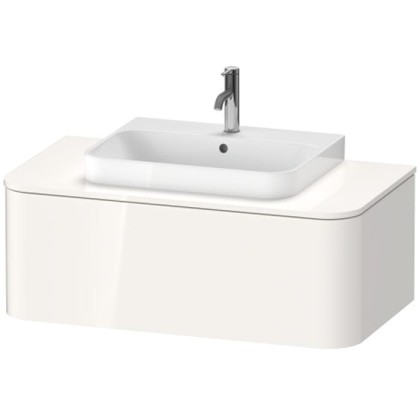 Duravit Happy D.2 Plus Тумба подвесная 100x48х35.4см, с раковиной и 1 ящиком, цвет: белый глянцевый