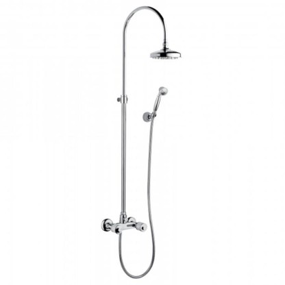 Смеситель для душа Bongio Cristallo, цвет: хром/хрусталь