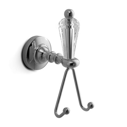 3SC Boheme Крючок двойной, цвет: хром