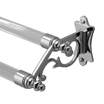 Devon&Devon Mayfair Полотенцедержатель двойной 53см., подвесной, цвет: хром