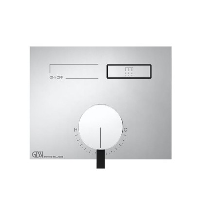 Gessi Hi-Fi Смеситель для душа, с включением 1 источника, внешняя часть, цвет: хром