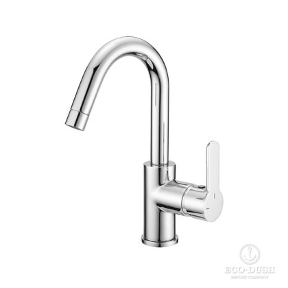 Cisal Tender Смеситель для раковины, на 1 отв., с донным клапаном, цвет: хром