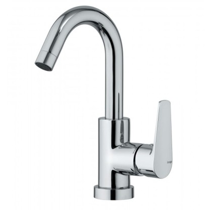 Смеситель для раковины Bongio Pi7, цвет: хром