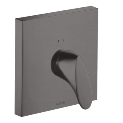 Axor Starck Organic Смеситель для душа, встраиваемый, цвет: шлифованный черный хром