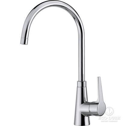 CISAL Кухонные смесители Смеситель однорычажный на 1 отверстие для кухни,с поворотным изливом 193 мм, цвет: хром