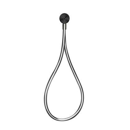 Gessi Hi-Fi Душевой магнитные комплект, состоящий из вывода воды, держателя, шланга 1,50 м и лейки, цвет: Finox