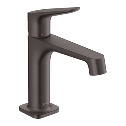 Axor Citterio M Смеситель для раковины 100, на 1 отв., цвет: шлифованный черный хром