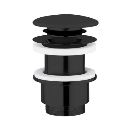 Globo Выпуск для раковины без перелива, цвет: черный матовый