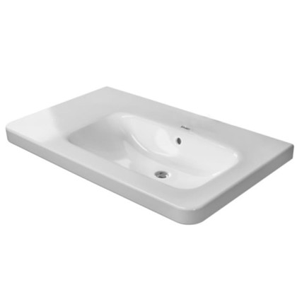 Duravit DuraStyle Раковина 80х48 см, без отв., Dx, с переливом, цвет: белый
