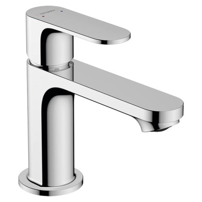 Hansgrohe Rebris S Смеситель для раковины 80, на 1 отв., с донным клапаном, цвет: хром