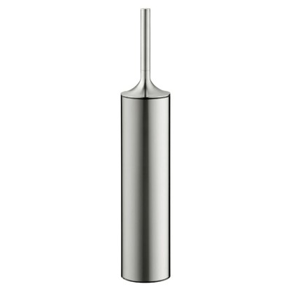 Duravit Starck T Туалетный ершик, напольный, цвет: Stainless steel Brushed