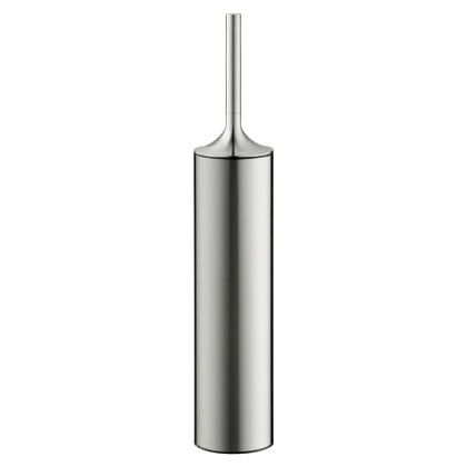 Duravit Starck T Туалетный ершик, напольный, цвет: Stainless steel Brushed