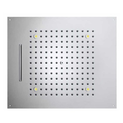 Bossini Dream Верхний душ 57x47см, с 4 LED RGB, 2 режима, потолочный, цвет: хром