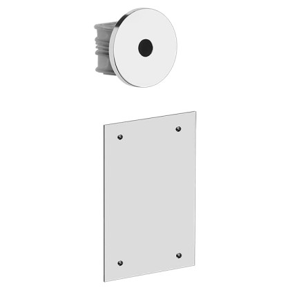 Gessi Ingranaggio Управления для настенного излива с кран-фильтром для регулировки температуры и напора (отрыт 15сек), внешняя часть, цвет: хром