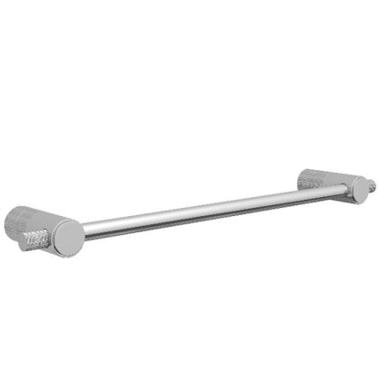 Bertocci Easy Полотенцедержатель 35см., отделка "тысяча строк", цвет: хром