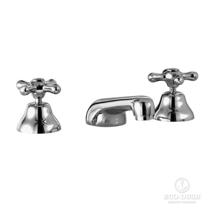 Stella Roma Смеситель для раковины на 3 отверстия 3222TC, цвет: хром