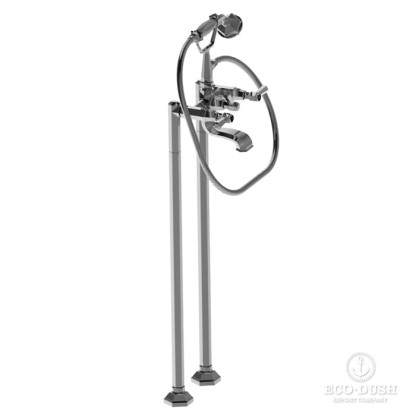 Stella Eccelsa Leve Напольный смеситель для ванны 3274CL306 с ручным душем, цвет: хром