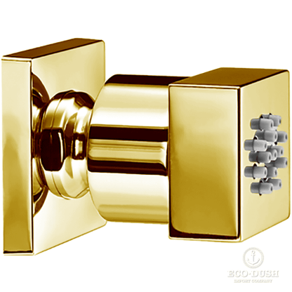 CISAL Cherie Боковая форсун*ка квадратная, цвет: золото