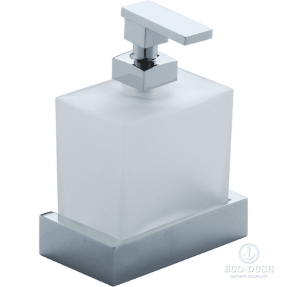 CISAL Quad Подвесной дозатор, цвет: матовое стекло/хром