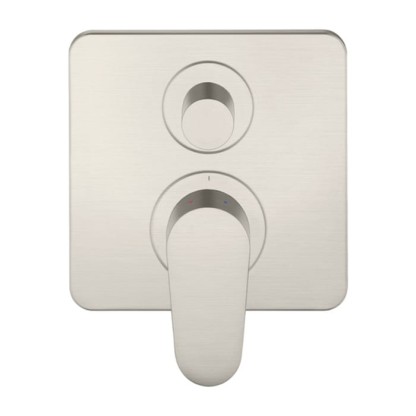 Axor Citterio M Смеситель для ванны, встраиваемый, с переключателем на 2 потока, цвет: сталь